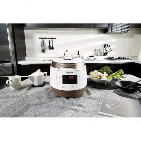 Cuckoo Cuckoo Multikocher, 1150 W, 4.75 l Schussel, CMC-QSB501S ICOOK Q5 Premium Dampfdruck Multikocher 4750ml, 8in1 Мультиварка Cuckoo, 1150 Вт, чаша 4,75 л, CMC-QSB501S ICOOK Q5 Премиум паровая мультиварка под давлением 4750мл, 8в1