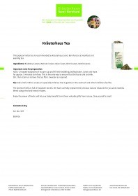 Krauterhaus Sanct Bernhardt Kr?uterhaus Tea, 120 г