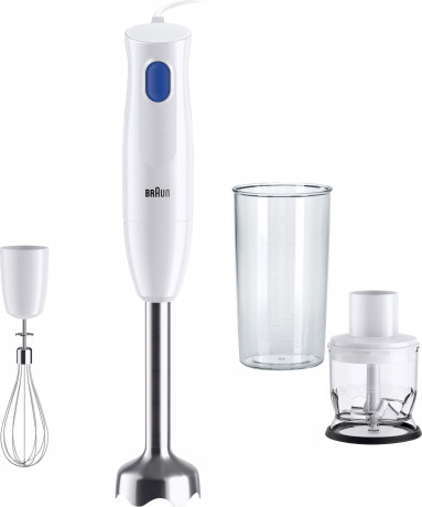 Braun Braun Stabmixer MQ10.202M WH MultiQuick 1, 450 W  Погружной блендер Braun MQ10.202M WH MultiQuick 1, 450 Вт