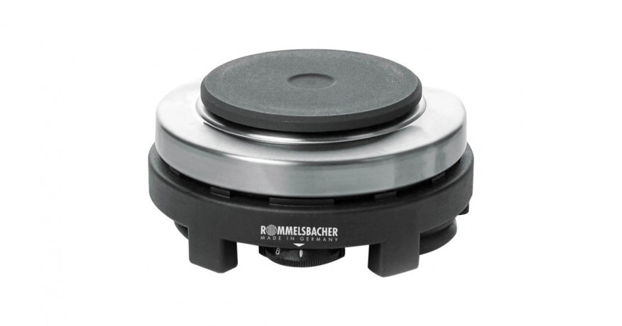 Rommelsbacher Rommelsbacher Reisekochplatte RK 501 edelstahl/schwarz  edelstahl/schwarz Дорожная плита Rommelsbacher RK 501 нержавеющая сталь/черный