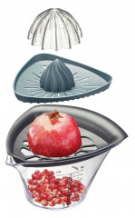 GEFU GEFU Granatapfelentkerner und Entsafter FRUTI klar GEFU камнерезка и соковыжималка для граната FRUTI