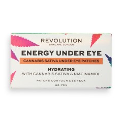 Revolution Skincare Good Vibes Energy Cannabis Sativa Eye Patch Set  Набор патчей для глаз Good Vibes Energy Cannabis Sativa