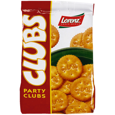 Lorenz Clubs Party-Cracker Крекеры с солью 200г