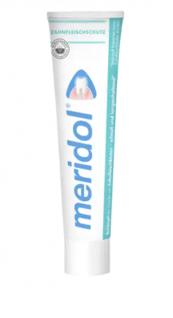 meridol Zahnpasta Doppelpack + Mundspülung 400ml, Меридол НАБОР Зубная паста против воспаления дёсен 2шт х 75мл + Жидкость для полоскания рта 400мл