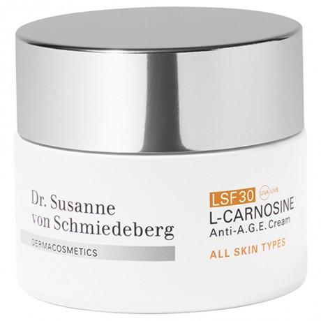 Dr. Susanne von Schmiedeberg L-Carnosine Anti-A.G.E. Cream LSF 30  L-карнозин против A.G.E. Крем SPF 30