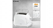 Bomann Bomann Toaster TA 246 CB weiss, 700 Watt, fur 2 Scheiben Toast weiss Тостер Bomann TA 246 CB белый, 700 Вт, на 2 ломтика тостов