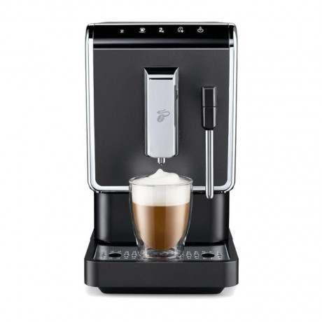 Tchibo Tchibo Kaffeevollautomat Esperto Latte fur Caffe Crema, Espresso, Cappuccino und Milchschaum, Intense+ -Technologie: fur starkeren Kaffee per Taste  Полностью автоматическая кофемашина Tchibo Esperto Latte для приготовления крема, эспрессо, капучин