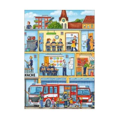 Loewe Verlag Wo ist das kleine Feuerwehrauto? Где маленькая пожарная машина?