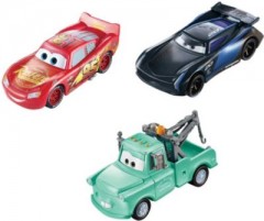 Mattel Disney Cars Farbwechsel Fahrzeuge 3er-Pack Lightning McQueen Disney Cars Транспортные средства, меняющие цвет, 3 упаковки Lightning McQueen