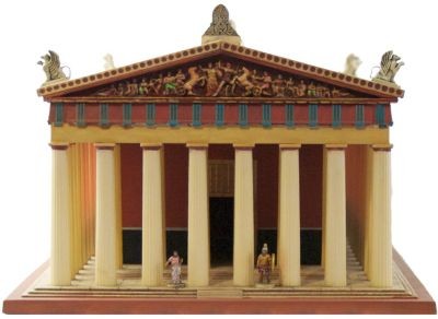 Italeri 1:250 PARTHENON easy assembly kit Набор для легкой сборки PARTHENON 1:250