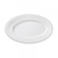 KPM Berlin KPM Kurland Weiss Sauciere Unterteil / Gurkenschale 24 x 15 cm KPM Kurland Weiss основание для соусника / чаша для огурца 24 x 15 см
