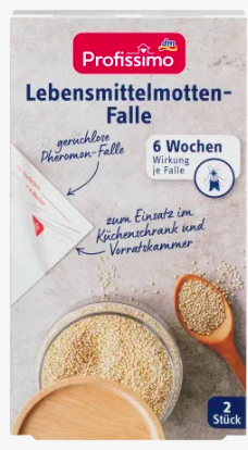 Profissimo Lebensmittelmottenfallen 2 St, Средство против пищевой моли 2 шт