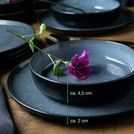 Moritz & Moritz Moritz & Moritz Tafel Service 12-tlg Blau blau Столовый сервиз Moritz &amp; Moritz, 12 предм., синий