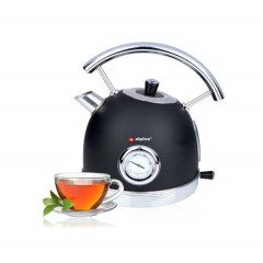 INDA-Exclusiv INDA-Exclusiv Wasserkessel Wasserkocher Edelstahl Thermostat Abschaltautomatik 1,8Liter 2200W INDA-Эксклюзивный чайник из нержавеющей стали с термостатом и автоматическим отключением, 1,8 литра, 2200 Вт.