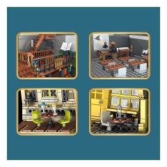 MOULD KING Klemmbausteineset Magic Book Store Набор зажимных блоков Magic Book Store