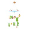 bieco 3D Mobile Froggy Frosch aus robustem Holz fur Wickeltisch Kinderbett Wiege 20 cm Mobiles 3D Mobile Froggy из прочного дерева для пеленального столика-люльки 20 см