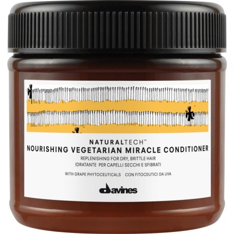 Davines (Давинес) Naturaltech Nourishing Vegetarian Miracle Conditioner Увлажняющий кондиционер для волос, 250 мл