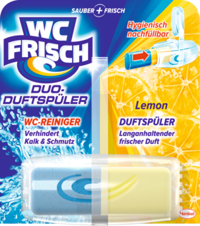 WC-Frisch Duo освежитель воздуха  Lemon, 1 шт