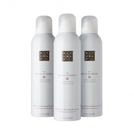 Rituals the rituals of sakura Shower Foam Value Pack 3stk
