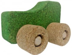 KORXX Spielzeugauto Kork Traktor Игрушечный трактор из пробки