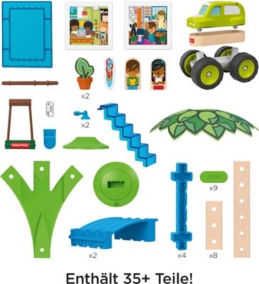 Mattel Fisher-Price Wunder Werker Strandbungalow Пляжное бунгало Fisher-Price Miracle Workers