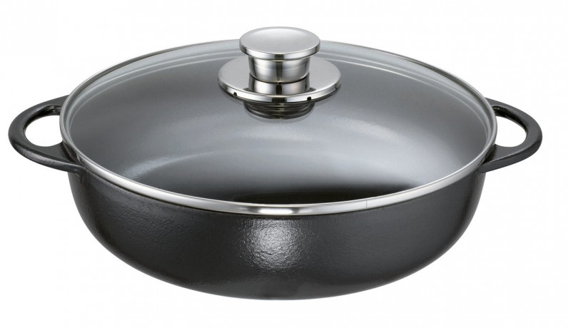 Schulte-Ufer Schulte-Ufer Bauernpfanne 28cm  schwarz Кастрюля Schulte-Ufer 28см.