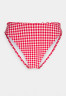 Tommy Hilfiger HIGH LEG CHEEKY BIKINI Bikini bottoms primary red/white HIGH LEG CHEEKY BIKINI Плавки бикини первичный красный/белый
