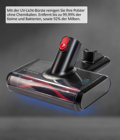 Genius Genius Akku-Hand-und Stielstaubsauger Invictus X9 Facelift Kabellos 20-tlg., Akkustaubsauger, 450,00 W, beutellos HEPA Filter, Aufbewahrungsstation mit Ladestation LED Burste Set AKKU bis zu 55 Min  Genius беспроводной ручной пылесос Invictus