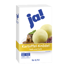 ja! Картофельные кнедлики половина & половина 300г