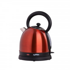 Grafner Grafner Wasserkocher Retro Wasserkocher Edelstahl in verschiedenen Farben, 2200 W, Kalkfilter, 1,8 Liter Fassungsvermogen kupfer Чайник Grafner, ретро-чайник из нержавеющей стали, разные цвета, 2200 Вт, фильтр от накипи, емкость 1,8 литра.