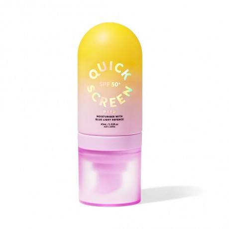 The Quick Flick Quick Screen SPF50+ Prep Primer Moisturiser and Blue Light Defence Quick Screen SPF50+ Prep Primer Увлажняющий крем и защита от синего света