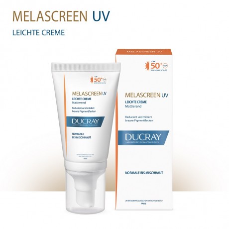 Ducray MELASCREEN Photoaging UV Cr.leicht SPF 50+  MELASCREEN Photoaging UV Cr.light SPF 50+