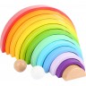 Small Foot Holzbausteine Regenbogen XL Деревянные строительные блоки Rainbow XL