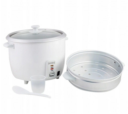 Royalty Line Royalty Line Reiskocher, Dampfgarer Inklusive Deckel aus Sicherheitsglas 1,8 L 700 W Рисоварка и пароварка Royalty Line с крышкой из безопасного стекла 1,8 л — 700 Вт