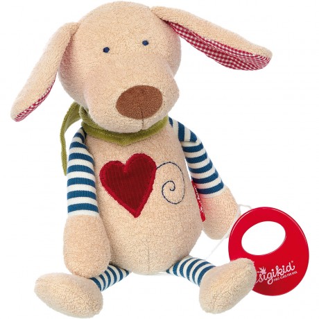 sigikid Spieluhr Hund Organic (40844) Органическая музыкальная собака (40844)