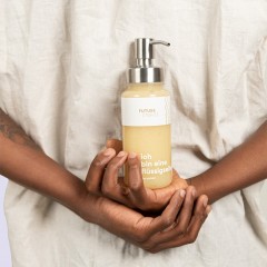 FUTURE STORIES Vorteilskit 3er Set Flussigseifen Pulver Hafermilch &amp; No-Honey inkl. Pumpspender  Набор Advantage Kit из 3 жидких мыльных порошков с овсяным молоком и без меда, включая помпу-дозатор