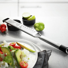 GEFU GEFU Fein- und Grobreibe PRIMELINE schwarz/ silber GEFU мелкая и крупная терка PRIMELINE