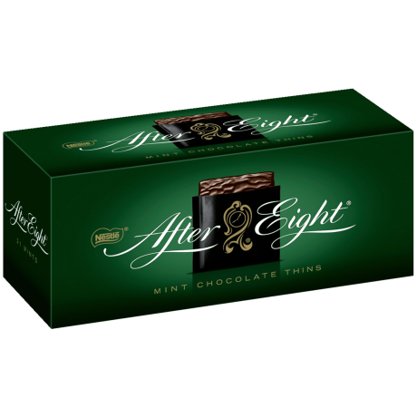 Nestle After Eight Minzschokolade Конфеты Шоколадные пастилки с ментоловой начинкой 200г