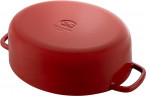BALLARINI BALLARINI Gusseisen Br\u00e4ter oval 33 cm rot BALLARINI Чугунная жаровня овальная 33 см