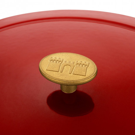 BALLARINI BALLARINI Gusseisen Br\u00e4ter oval 33 cm rot BALLARINI Чугунная жаровня овальная 33 см