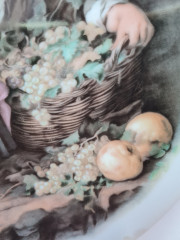 Heinrich Декоративная тарелка &quot;Продавщица цветов&quot;, 21,5 см, Германия, 1960-70гг.