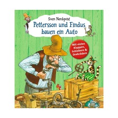 Pettersson und Findus bauen ein Auto Петтерссон и Финдус строят машину