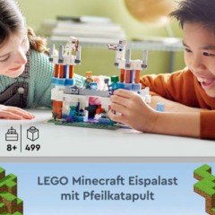 LEGO LEGO Minecraft 21186 Der Eispalast LEGO Minecraft 21186 Ледяной дворец