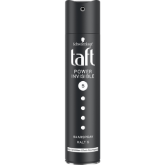 Schwarzkopf Taft Haarspray Power Invisible Haltegrad 5, Тафт Лак для волос Невидимая сильная фиксация 5, 250 мл
