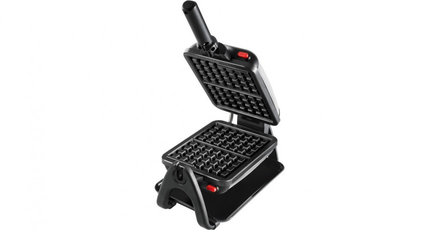 Tefal Tefal King Size Waffeleisen WM756D schwarz/silber, 1.200 Watt schwarz/silber Вафельница Tefal King Size WM756D черная/серебристая, 1200 Вт