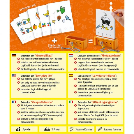 Haba LogiCASE Extension Set – Kinderalltag Набор расширений LogiCASE — повседневная жизнь для детей