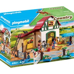 PLAYMOBIL 2er Set: 6927 Ponyhof + 70510 Ponycamp-Ubernachtungswagen Набор из 2 предметов: 6927 Пони-Ферма + 70510 Пони-лагерь со спальным вагоном