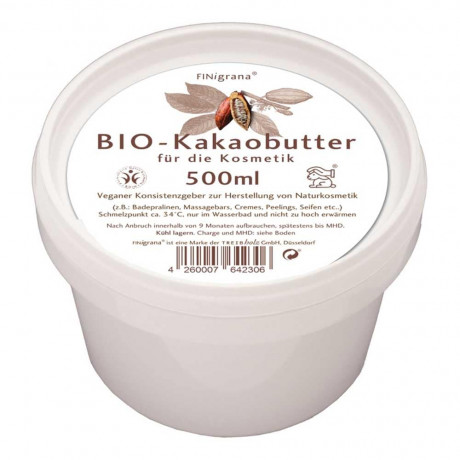 Finigrana reine Bio-Kakaobutter 500ml  чистое органическое масло какао 500мл