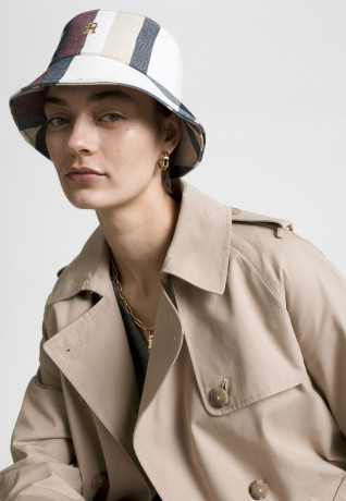 Tommy Hilfiger CHECK MONOGRAM BUCKET  Hat corporate mix CHECK MONOGRAM BUCKET Шляпа корпоративный микс
