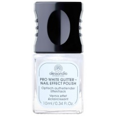 Alessandro Лак для ногтей Professional Manicure Pro White Glitter